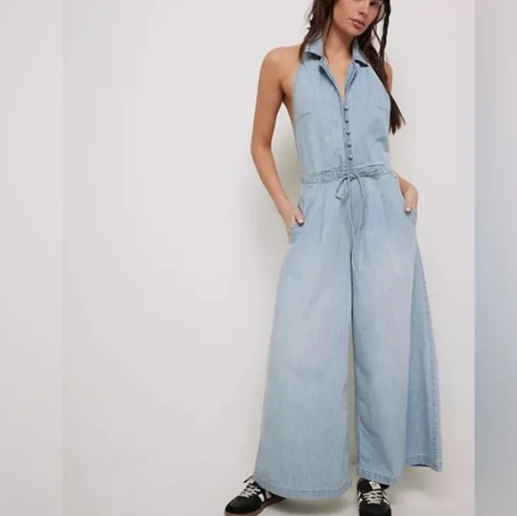 NWT Free People Dion Jumpsuit. XS - Picture 1 of 11